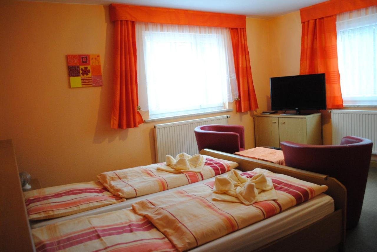 Pension Adolfshaide Wurzbach Exteriér fotografie